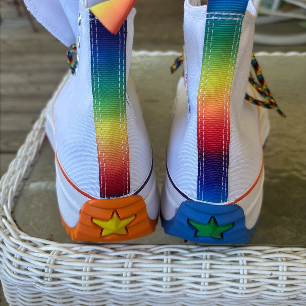 Converse Run Star Hike High Top Pride Men Size 9 or Womens 10.5 170824c New New - Picture 6 of 15